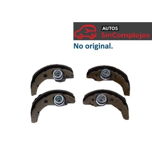 ZAPATAS TRASERAS DE FRENO AIXAM 2016