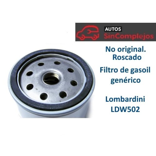 FILTRO GASOIL MOTOR