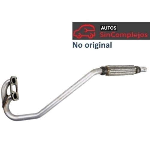 COLECTOR DE ESCAPE + FLEXIBLE. NO ORIGINAL. AIXAM