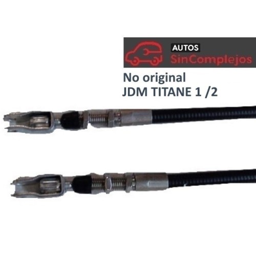 SC337 CABLE FRENO MANO TITANE 1 / 2