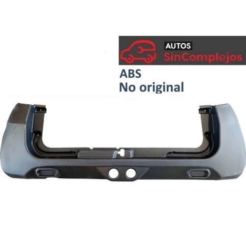 SCA02 PARAGOLPES TARSERO EN ABS MINAUTO 2016. 762XF029. NO ORIGINAL.