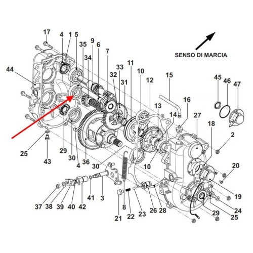 SEMICARTERES DE CAJA CAMBIO ORIGINAL COMEX