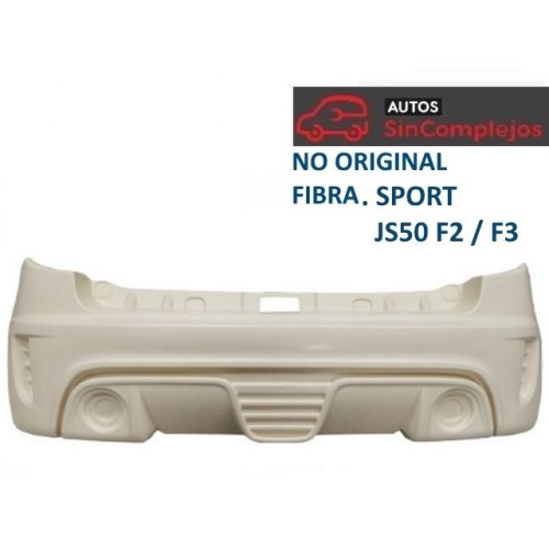 PARAGOLPES CON SPOILER TRASERO EN FIBRA LIGIER JS50 F2 / F3 SPORT