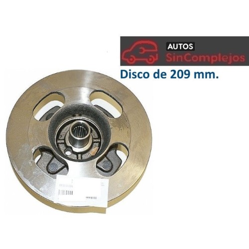 DISCO DE FRENO CON BUJE DELANTERO