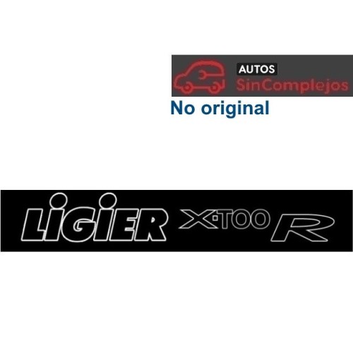 ADHESIVO PEGATINA PARAGOLPES DELANTERO