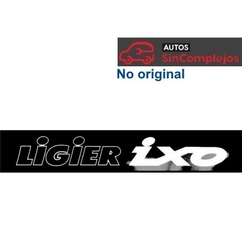 ADHESIVO PEGATINA PARAGOLPES DELANTERO LIGIER IXO