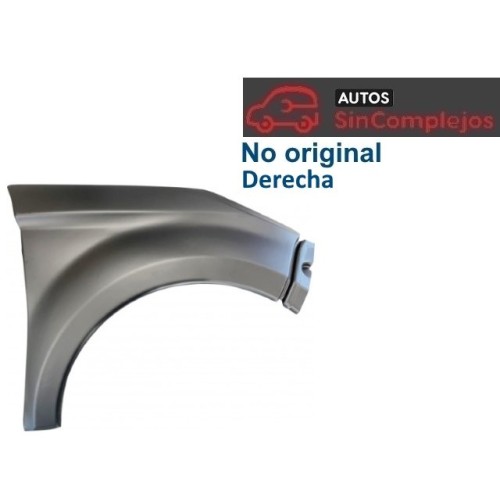 ALETA DELANTERA DERECHA EN ABS AIXAM EMOTION 2020. 763BL014