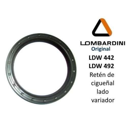 RETEN DE CIGÜEÑAL LADO VARIADOR. LOMBARDINI DCI 442 / 492