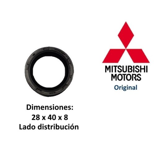 RETEN CIGÜEÑAL LADO DISTRIBUCIÓN MITSUBISHI L2E. ORIGINAL