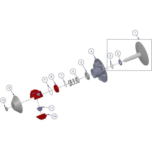 DESPIECE VARIADOR DE MOTOR AIXAM 2016 / 2020