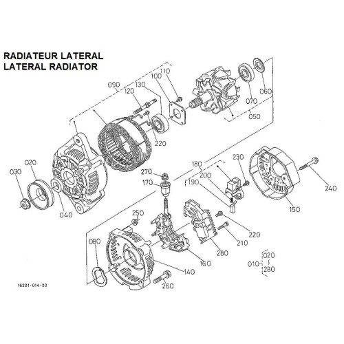 DESPIECE ALTERNADOR Z482 1