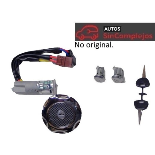 ANTIRROBO + 2 LLAVES + 2 BOMBINES + 1 TAPÓN DE DEPÓSITO