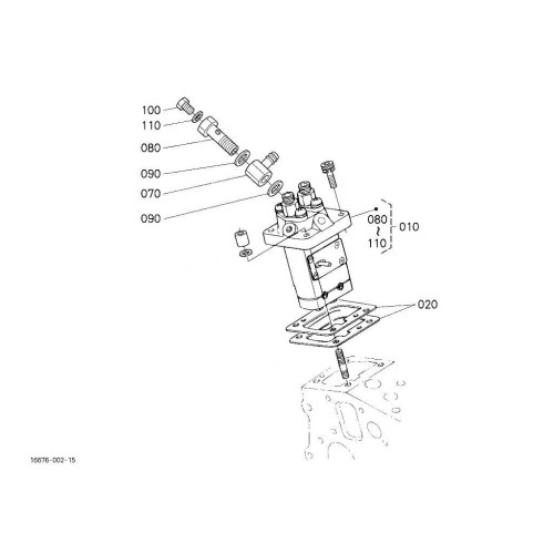 DESPIECE INJECCION KUBOTA Z482E