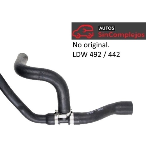 MANGUITO DE RADIADOR LIGIER / MICROCAR. 0118531. NO ORIGINAL.