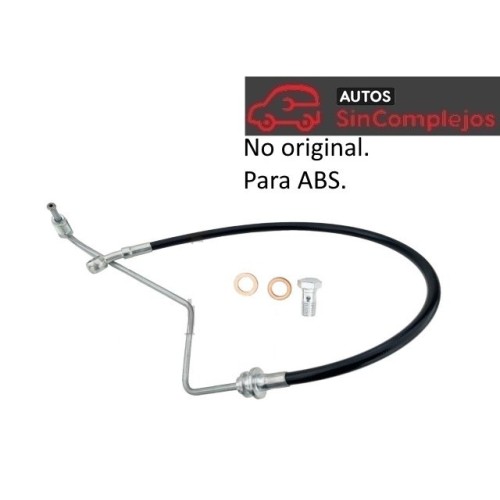LATIGUILLO DE FRENO DELANTERO IZQUIERDO. AIXAM 2013/16/20. 6AY418A. NO ORIGINAL. ABS