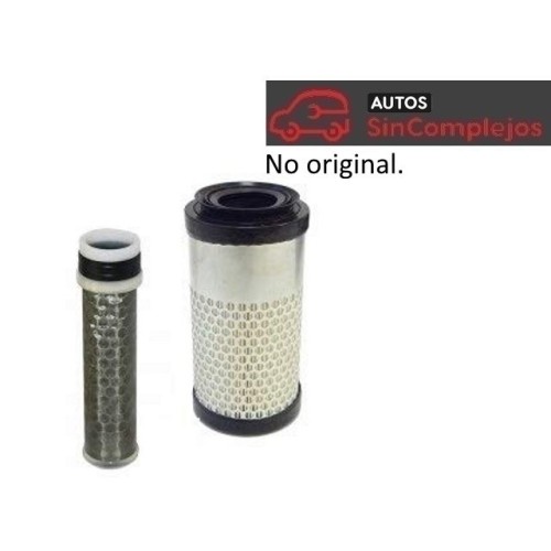 FILTRO DE AIRE COMPLETO KUBOTA Z482/ Z600. NO ORIGINAL. 6C06099410 + 3272158242