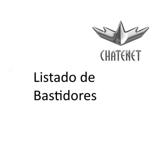 LISTADO DE BASTIDORES CHATENET
