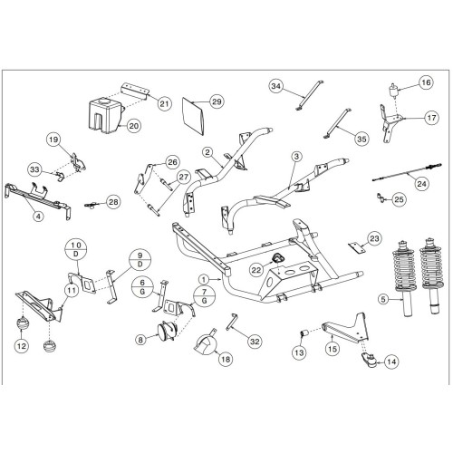 DESPIECE CHASIS JDM ROXSY
