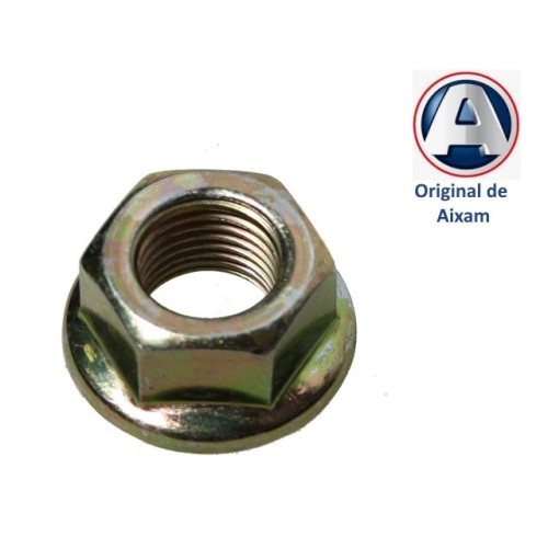 TUERCA CON ARANDELA DE POLEA CAJA CAMBIO AIXAM. ORIGINAL. 3W011