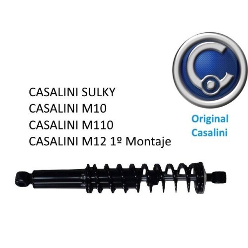 AMORTIGUADOR TRASERO CASALINI SULKY/M10/M12. F2107000032 . ORIGINAL