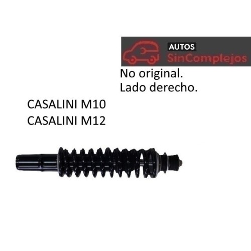 AMORTIGUADOR DELANTERO DERECHO CASALINI M10 /M12 . F2107000040 .NO ORIGINAL