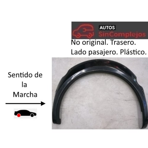 ALETÍN DELANTERO DERECHO EN PLÁSTICO ABS AIXAM