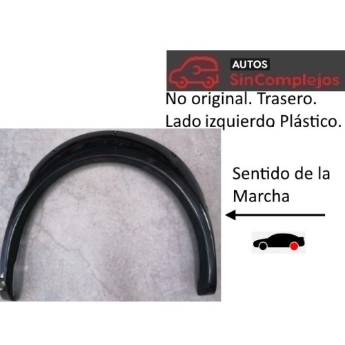 ALETÍN TRASERO IZQUIERDO EN PLÁSTICO ABS AIXAM