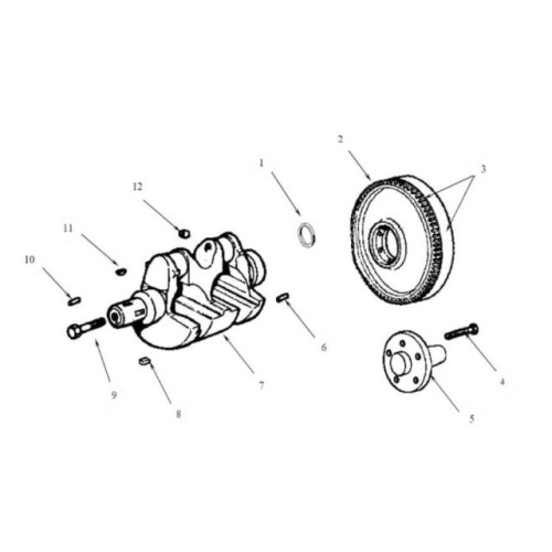 DESPIECE CIGUEÑAL LOMBARDINI LDW502