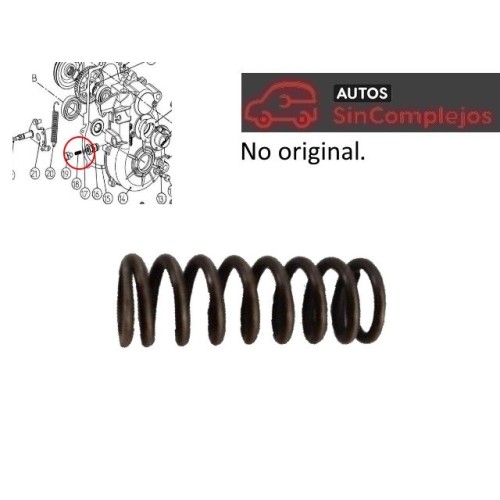 MUELLE SELECTOR DE CAJA CAMBIO COMEX. NO ORIGINAL.