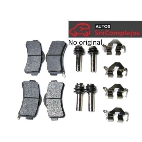 PASTILLAS DE FRENOS DELANTEROS AIXAM. 6AR065. NO ORIGINAL