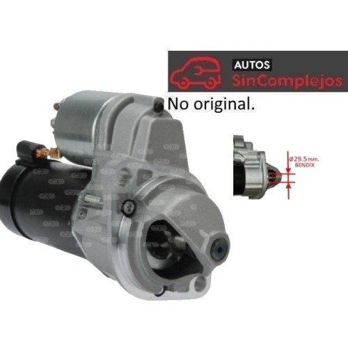 MOTOR DE ARRANQUE Ø29.5 MM 90 DIENTES. CARGO