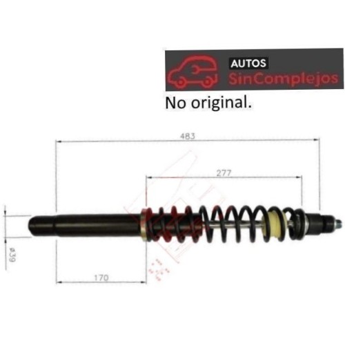 AMORTIGUADOR DELANTERO CHATENET CH26