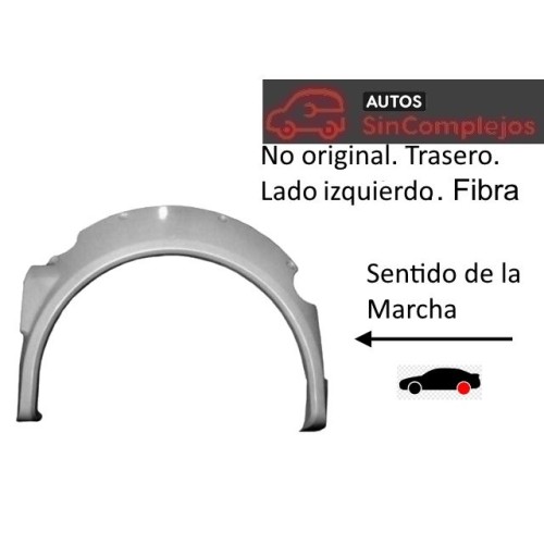 EXTENSION DE ALETA TRASERA IZQUIERDA EN FIBRA 