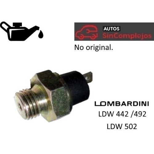 PRESOSTATO DE PRESIÓN DE ACEITE LOMBARDINI LDW502. NO ORIGINAL.