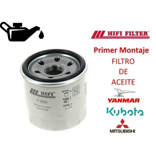 FILTRO DE ACEITE KUBOTA Z402/Z482 , YANMAR Y MITSUBISHI