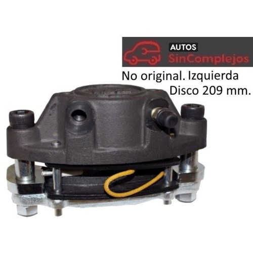 PINZA DE FRENO DELANTERA IZQUIERDA AIXAM. NO ORIGINAL. 6L023