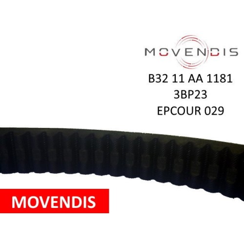 CORREA DE VARIADOR MOVENDIS. B3211AA1181 / 029