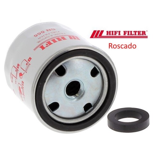 FILTRO DE GASOIL MOTOR LOMBARDINI ROSCADO. HI FI FILTER