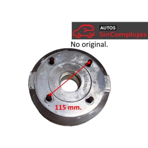 TAMBOR DE FRENO TRASERO SIN RODAMIENTOS. NO ORIGINAL