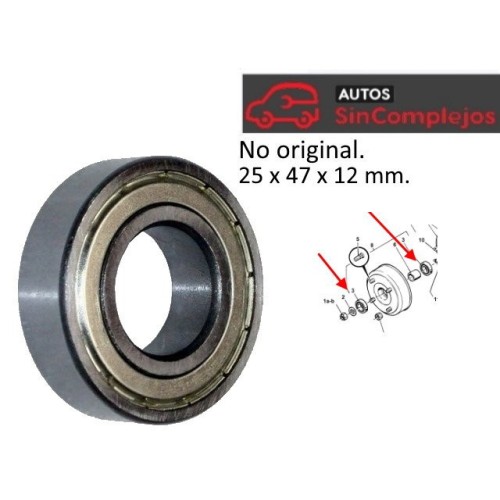 RODAMIENTO BUJE Y CAJA CAMBIO