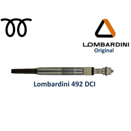 BUJIA DE PRECALENTAMIENTO LOMBARDINI LDW 492 DCI. ORIGINAL.