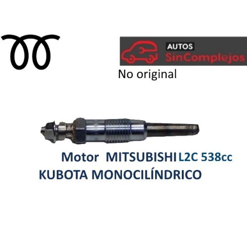 BUJÍA MITSUBISHI LC2 Y KUBOTA MONOCILINDRICO