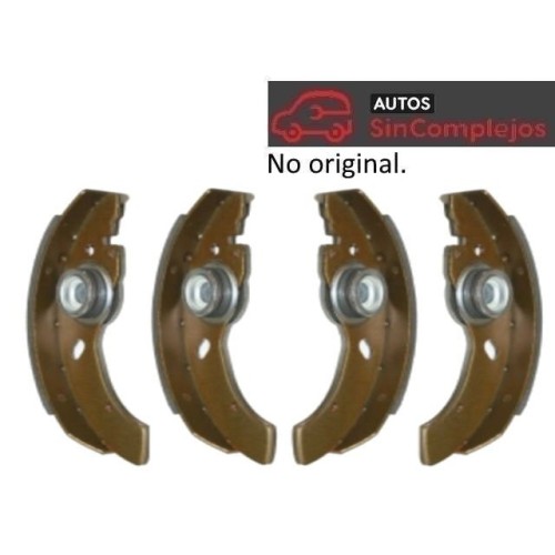 ZAPATAS TRASERAS DE FRENO