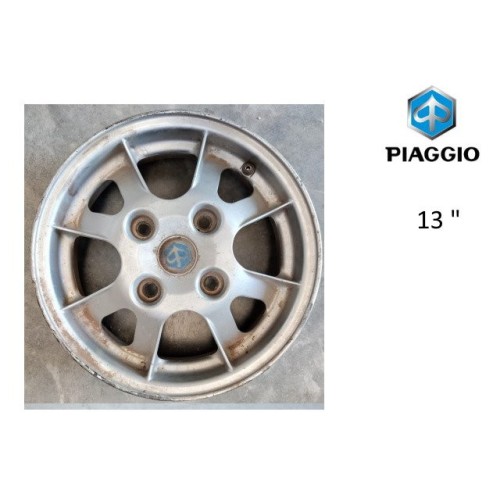 LLANTA DE ALUMINIO PIAGGIO M500 13". ORIGINAL