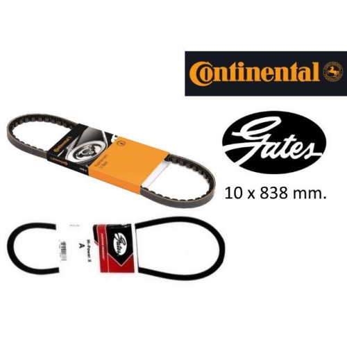 CORREA ALTERNADOR 10 x 838 MM.