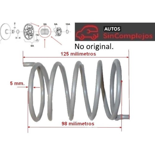 MUELLE VARIADOR CAJA CAMBIO O INVERSORA