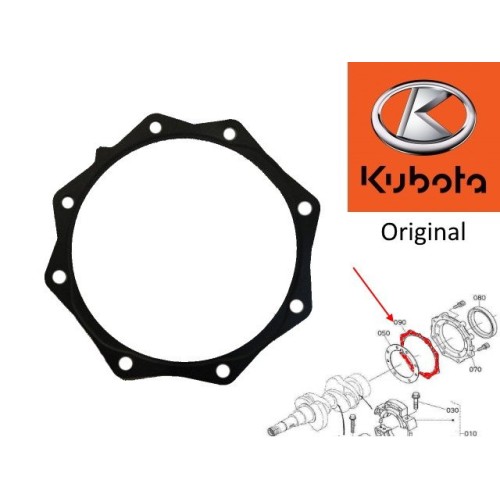 JUNTA DE CIGÜEÑAL LADO VOLANTE KUBOTA Z402 /Z484. 158410482. ORIGINAL