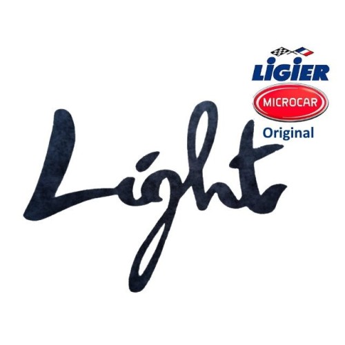 ADHESIVO NEGRO LIGHT. ORIGINAL