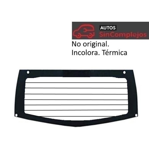 CRISTAL TÉRMICO INCOLORO PORTÓN