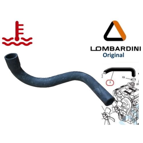 MANGUITO SUPERIOR RADIADOR AGUA MICROCAR. ORIGINAL.